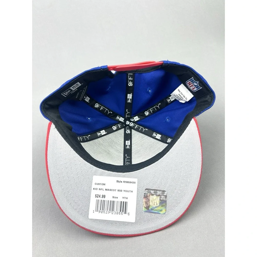 Buffalo Bills YOUTH New Era 2016 Mascot SnapBack Hat Adjustable‎ Cap NEW NWT